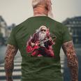 Christmas Rock 'N Roll T-Shirt mit Rückendruck Geschenke für alte Männer