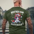 Reindeer War Sold Out Reindeer Christmas T-Shirt mit Rückendruck Geschenke für alte Männer