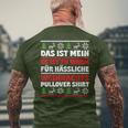 Ugly Christmas Jumper Slogan Christmas Jumper T-Shirt mit Rückendruck Geschenke für alte Männer