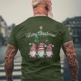 Gnome Gnome Christmas Jumper Merry Christmas T-Shirt mit Rückendruck Geschenke für alte Männer