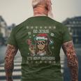 Go Jesus Birthday Ugly Christmas Sweater Christmas Jumper T-Shirt mit Rückendruck Geschenke für alte Männer