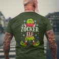 Gocker Elf Christmas Outfit Christmas Family Outfit S T-Shirt mit Rückendruck Geschenke für alte Männer