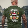 Ho Ho Hol Mir Mal Ein Bier Reindeer Christmas T-Shirt mit Rückendruck Geschenke für alte Männer