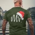 Mr Partner Look Couple Christmas Jumper Christmas Outfit T-Shirt mit Rückendruck Geschenke für alte Männer