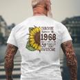 1968 Sunflower Sunshine 2025 Men's T-shirt Back Print Gifts for Old Men