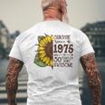 1975 Sunflower Sunshine 2025 Men's T-shirt Back Print Gifts for Old Men