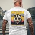 Awesome PossumCool 90S Retro Animal Lover Men's T-shirt Back Print Gifts for Old Men