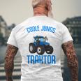 Children's Cool Boys Driving Tractor Tractor Boy T-Shirt mit Rückendruck Geschenke für alte Männer