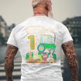 Children's First Birthday 1 Year Boy Tractor One Year T-Shirt mit Rückendruck Geschenke für alte Männer