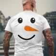 Children's Snowman Costume Children's Snowman Face T-Shirt mit Rückendruck Geschenke für alte Männer