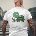 Chill Ma Bong Kiffer Cannabis Chill Toad Joint T-Shirt mit Rückendruck Geschenke für alte Männer