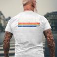 Cogorno Italia Retro 70S 80S Style Camiseta Hombre Estampado Espalda Regalos para ancianos