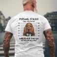 Divertido Amante De Los Perros Cocker Spaniel Camiseta Hombre Estampado Espalda Regalos para ancianos