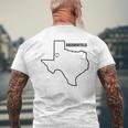 Epic Threadz Carte De L'état Du Texas Brownfield Tx T-shirt imprimé au dos Cadeaux pour les vieillards