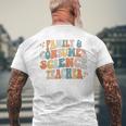 Family And Consumer Science FACS FCS Teacher Back To School Men's Back Print T-Shirt Gifts for Old Men