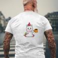 Fass Meinen Kaffee An Und Ich Klatsch Dich So Hart T-Shirt mit Rückendruck Geschenke für alte Männer