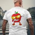 Fruit Apples Compote De Pommes Fan De Gâteau Aux Pommes Dab T-shirt imprimé au dos Cadeaux pour les vieillards