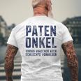 Godfather Definition Job Komplize Questions Ideas Question Christening T-Shirt mit Rückendruck Geschenke für alte Männer