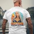 Gottlos Die Batterie Abklemmen X Nonne Nun Aperölchen Spritz T-Shirt mit Rückendruck Geschenke für alte Männer