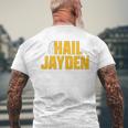 Hail Jayden Washington Fan Merch Men's T-shirt Back Print Gifts for Old Men