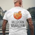 Hallöchen Aperölchen X New Delicious Aperoli Feeling Spritzy T-Shirt mit Rückendruck Geschenke für alte Männer