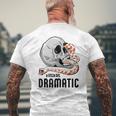 Hognose Drama Snake Little Bit Dramatic Hoggie Danger Noodle Men's Back Print T-Shirt Gifts for Old Men