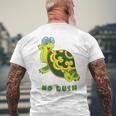Humoristique Avec Inscription No Rush Motif T-shirt imprimé au dos Cadeaux pour les vieillards