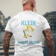 Ich Bin Noch Klein Aber Schon Ein Großer Bruder T-Shirt mit Rückendruck Geschenke für alte Männer