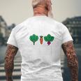I'd Juice That Vegetable Juicing Health Nut Men's Back Print T-Shirt Gifts for Old Men
