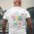 Kinder Einschulung 2025 Schulkind 2025 T-Shirt mit Rückendruck Geschenke für alte Männer