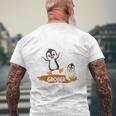 Kinder Endlich Großer Bruder Son Sibling Penguin T-Shirt mit Rückendruck Geschenke für alte Männer