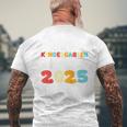 Kinder Ich Bin Jetzt Ein Kindergartenkind 2025 Kindergarten T-Shirt mit Rückendruck Geschenke für alte Männer