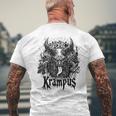 Kramperl Perchten Knecht Ruprecht Christmas Demon Krampus Gray T-Shirt mit Rückendruck Geschenke für alte Männer