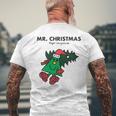 Mr Mr Christmas T-Shirt mit Rückendruck Geschenke für alte Männer