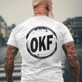 Okf Tyre T-Shirt mit Rückendruck Geschenke für alte Männer