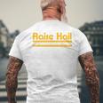 Raise Hail Vintage Retro Styles Washington Men's T-shirt Back Print Gifts for Old Men