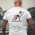 Rude Pointer Dog German Shorthair Dog Men's T-shirt Back Print Gifts for Old Men
