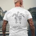 Surfing Turtle By Purify Oceans Save Turtles & Oceans Men's Back Print T-Shirt Gifts for Old Men