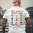 Tea Lover Herbal Tea Time Have A Cup Of Positivi-Tea Men's Back Print T-Shirt Gifts for Old Men