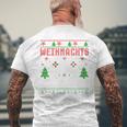 Ugly Christmas Sweater Gamer Gaming T-Shirt mit Rückendruck Geschenke für alte Männer