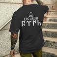 25 Erzurum Turkey T-Shirt mit Rückendruck Geschenke für Ihn