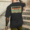 28Th Birthdayintage Best Of 1992 Retro Cassette Tape T-Shirt mit Rückendruck Geschenke für Ihn