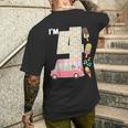 4Th Birthday Crew Ice Cream Truck I'm 4 Bday Ice Cream Party Camiseta Hombre Estampado Espalda Regalos para él