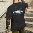 992 Gt3 Rs Silhouette Oldtimer 911 Gt3 Rs Retro Look T-Shirt mit Rückendruck Geschenke für Ihn