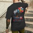 All Aboard 5Th Birthday Train T-Shirt mit Rückendruck Geschenke für Ihn