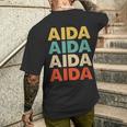 Aida T-Shirt mit Rückendruck Geschenke für Ihn