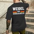 Alice Weidel For Bundeskanzler T-Shirt mit Rückendruck Geschenke für Ihn