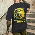 Année Du Serpent 2025 Nouvel An Lunaire Nouvel An Chinois T-shirt imprimé au dos Cadeaux pour lui