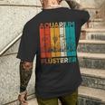 Aquarian Aquaristik Aquarium Whispererintage Retro T-Shirt mit Rückendruck Geschenke für Ihn