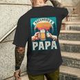 Ascendido A Papá Embarazo Sorpresa Anuncio Embarazo Camiseta Hombre Estampado Espalda Regalos para él
